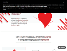 Tablet Screenshot of passionlab.com